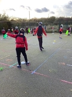 children fencing 